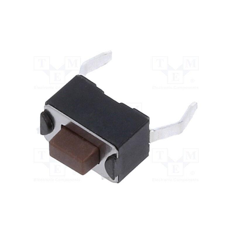 1 pcs x KNITTER-SWITCH - TS 32 N - Microswitch TACT, SPST-NO, Pos: 2, 0.05A/12VDC, PCB,THT, none, 1.6N