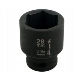 Hexagonal impact socket 1 2 28 mm crm