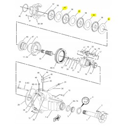 Cat cva brake spacer
