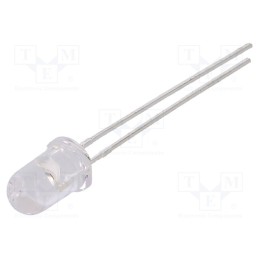 1 pcs x LUCKYLIGHT - LL-503VC2E-V1-4DD - LED, 5mm, red, 2900÷5400mcd, 30°, Front: convex, 1.6÷2.5V