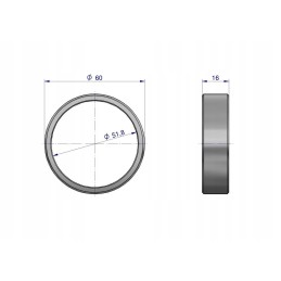 Crankshaft pulley bushing c 330