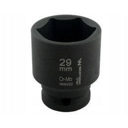 Hexagonal impact socket 1 2 29 mm crm
