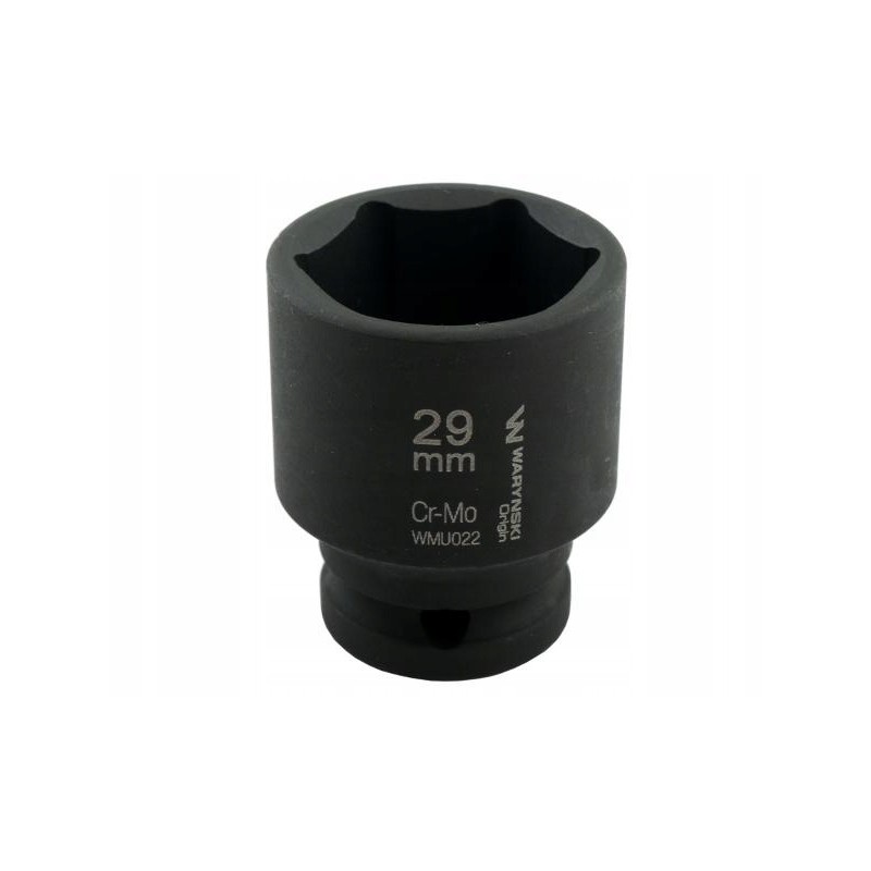 Hexagonal impact socket 1 2 29 mm crm