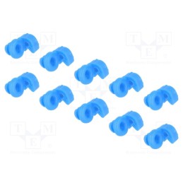 1 pcg x ROMIX - 17002 - Clip, 10pcs, Alfa Romeo,Citroën,Fiat,Lancia,Peugeot