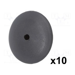 1 pcg x ROMIX - A18000 - Wheel guard clip, 10pcs, Renault, OEM: 7703077225, L: 25mm, black