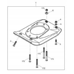 Wacker bs500 bs50 2 bs50 2i foot 5100042452
