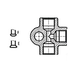 A0008 adapter for m10x1 brake lines