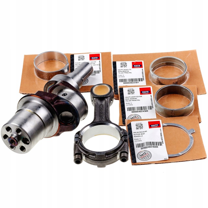 Hatz 1d42 1d50 complete crankshaft 01921400