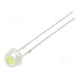 1 pcs x OPTOSUPPLY - OSB69V5PA1A - LED, 4.8mm, blue (ice blue), 5800÷7000mcd, 100°, Front: convex