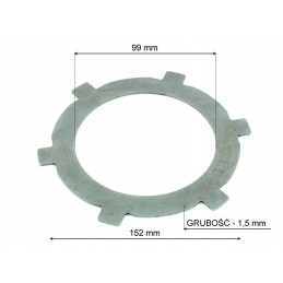 John Deere R64197 external plate