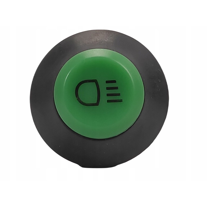 Round green traffic light switch