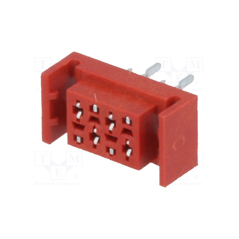 2 pcs x Amphenol Communications Solutions - TMM-4-L-04-2 - Wire-board, socket, female, PIN: 4, THT, on PCBs, 30V, 1A, -40÷105°C