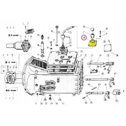 Gear lever bearing c 330