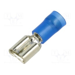 2 pcs x PANDUIT - DNF14-250-C - Terminal: flat, 6.3mm, 0.8mm, female, 1.5÷2.5mm2, crimped, tinned