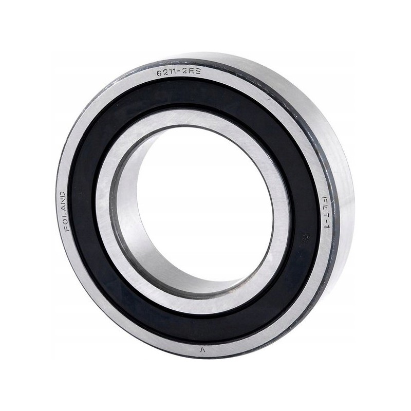 Polish ball bearing 6211 2rs flt