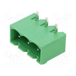2 pcs x AMPHENOL ANYTEK - OQ0354510000G - Pluggable terminal block, 5.08mm, ways: 3, angled 90°, socket