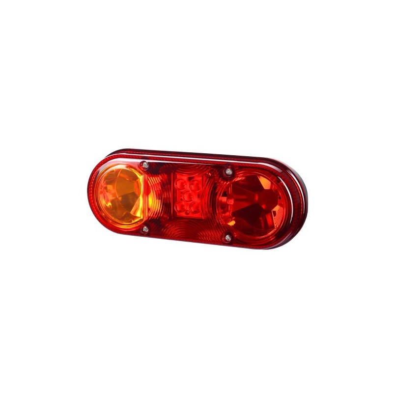 Left combined rear lamp, LED bulb, 12v