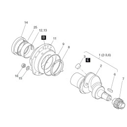 Hatz 1d41 1d42 1d50 shaft oil seal 50368101