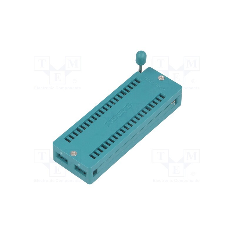 1 pcs x CONNFLY - DS1044-400G - Socket: integrated circuits, ZIF, DIP40, 15.24mm, THT, demountable