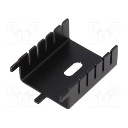 1 pcs x Advanced Thermal Solutions - ATS-PCBT1079 - Heatsink: extruded, U, TO220, black, L: 30mm, W: 25.4mm, H: 12.7mm