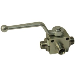 Hydraulic ball valve 3 2 m18x1 5 12l 500bar