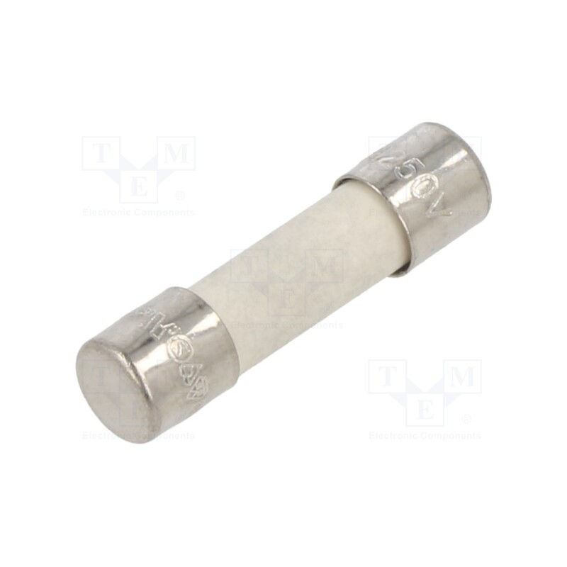 2 pcs x EATON/BUSSMANN - BK1-S505-5-R - Fuse: fuse, time-lag, 5A, 250VAC, ceramic,cylindrical, 5x20mm, S505