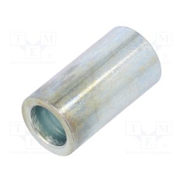 5 pcs x DREMEC - 3216/10,5X30 - Spacer sleeve, 30mm, cylindrical, steel, zinc, Out.diam: 16mm
