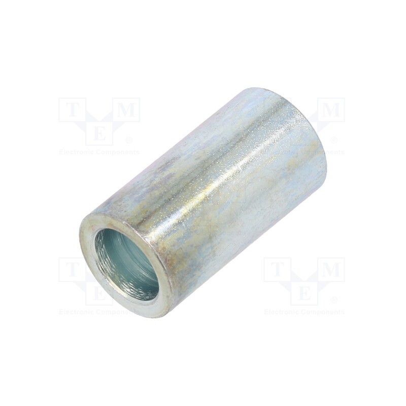 5 pcs x DREMEC - 3216/10,5X30 - Spacer sleeve, 30mm, cylindrical, steel, zinc, Out.diam: 16mm