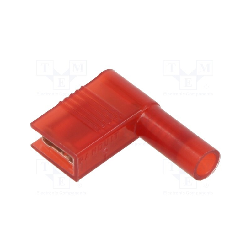 2 pcs x PANDUIT - DNFR18-250B-M - Terminal: flat, 6.3mm, 0.8mm, female, 0.5÷1mm2, crimped, for cable