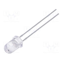 1 pcs x KINGBRIGHT ELECTRONIC - L-7113SF6C - IR transmitter, 5mm, 860nm, transparent, 18÷40mW, 20°, THT, 20mA