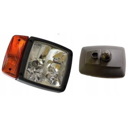 Right road headlight lamp for JCB 3CX 4CX excavators