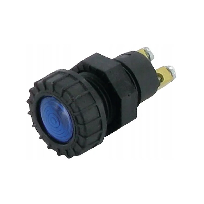 Blue indicator light