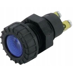 Blue indicator light