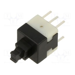 1 pcs x E-SWITCH - TL2285OA - Switch: push-button, Pos: 2, DPDT, 0.1A/30VDC, Illumin: none, THT