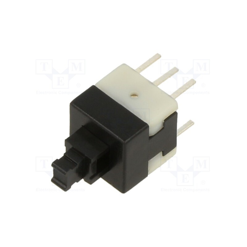 1 pcs x E-SWITCH - TL2285OA - Switch: push-button, Pos: 2, DPDT, 0.1A/30VDC, Illumin: none, THT
