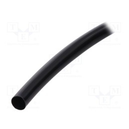 250 m x SIGI - PVC125-12-BK-250 - Insulating tube, PVC, black, -20÷125°C, Øint: 12mm, L: 250m, UL94V-0