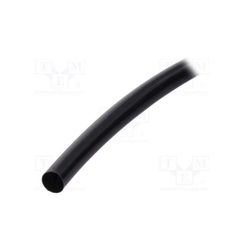 250 m x SIGI - PVC125-12-BK-250 - Insulating tube, PVC, black, -20÷125°C, Øint: 12mm, L: 250m, UL94V-0