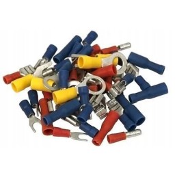 Assortment of connector terminals for electrical cables