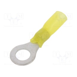 2 pcs x NINIGI - ST-084/Y-T - Tip: ring, M8, Ø: 8.4mm, 4÷6mm2, crimped, for cable, yellow, 150°C