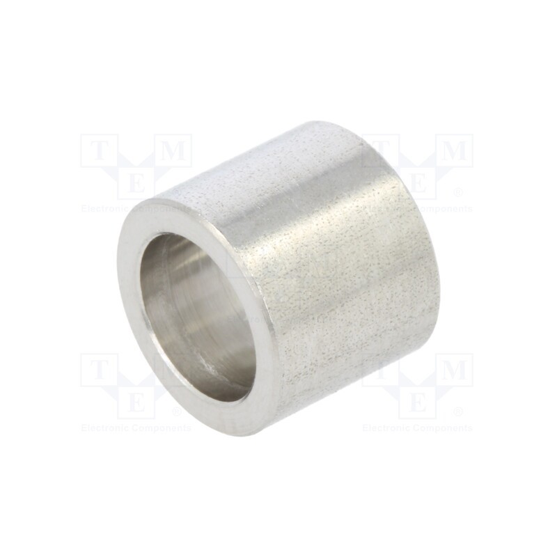 5 pcs x DREMEC - 3412/8,2X10 - Spacer sleeve, 10mm, cylindrical, stainless steel, Out.diam: 12mm