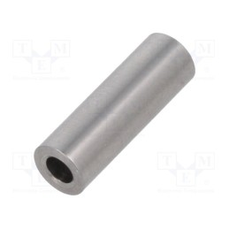 5 pcs x DREMEC - 345/2,6X15 - Spacer sleeve, 15mm, cylindrical, stainless steel, Out.diam: 5mm