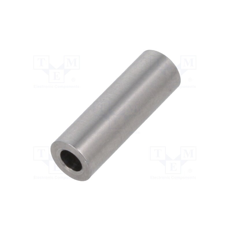 5 pcs x DREMEC - 345/2,6X15 - Spacer sleeve, 15mm, cylindrical, stainless steel, Out.diam: 5mm