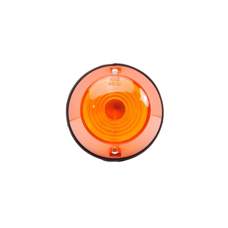 Orange position lamp for combine harvester bodies