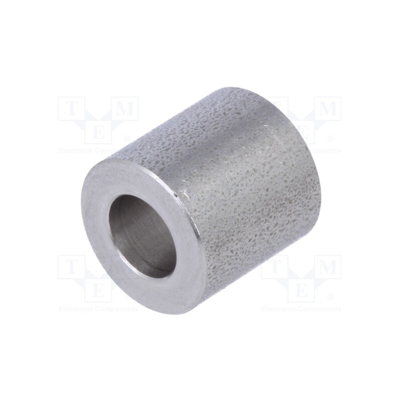 5 pcs x DREMEC - 3410/5,3X10 - Spacer sleeve, 10mm, cylindrical, stainless steel, Out.diam: 10mm