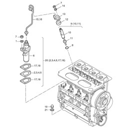 Hatz L series injection nozzle dsla150p654 50444100