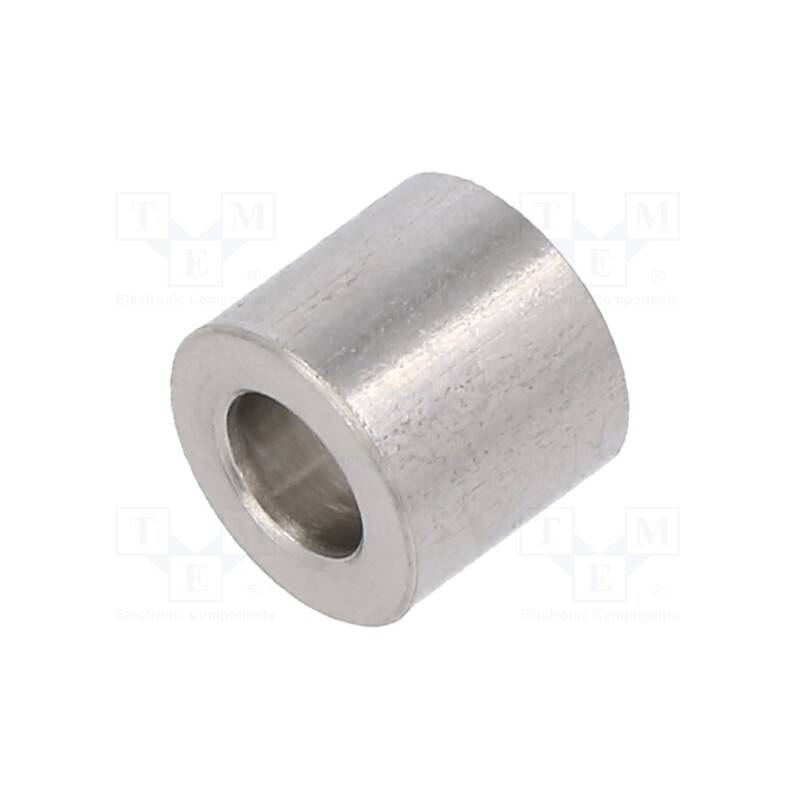 5 pcs x DREMEC - 348/4,3X07 - Spacer sleeve, 7mm, cylindrical, stainless steel, Out.diam: 8mm