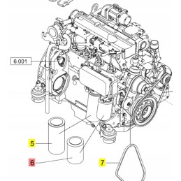 Yanmar fuel filter TW85 TW110