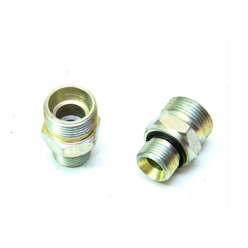 Straight connection with gasket 3 8 m22x1 5