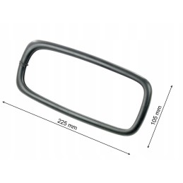 Cab interior mirror 225x105 mtz 808201035