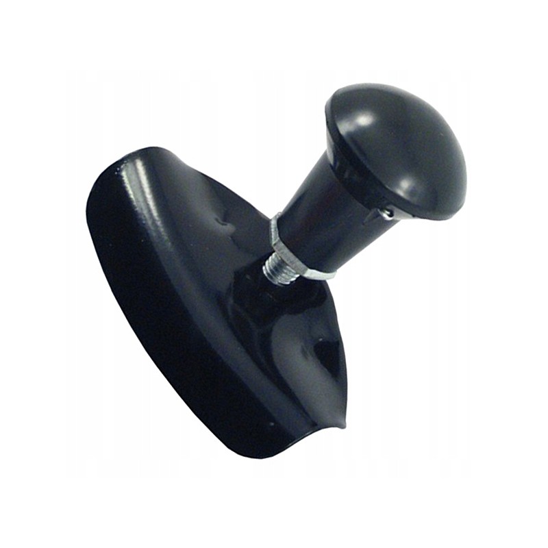 Steering wheel n1l62 straight knob, black, truck bus fv ku